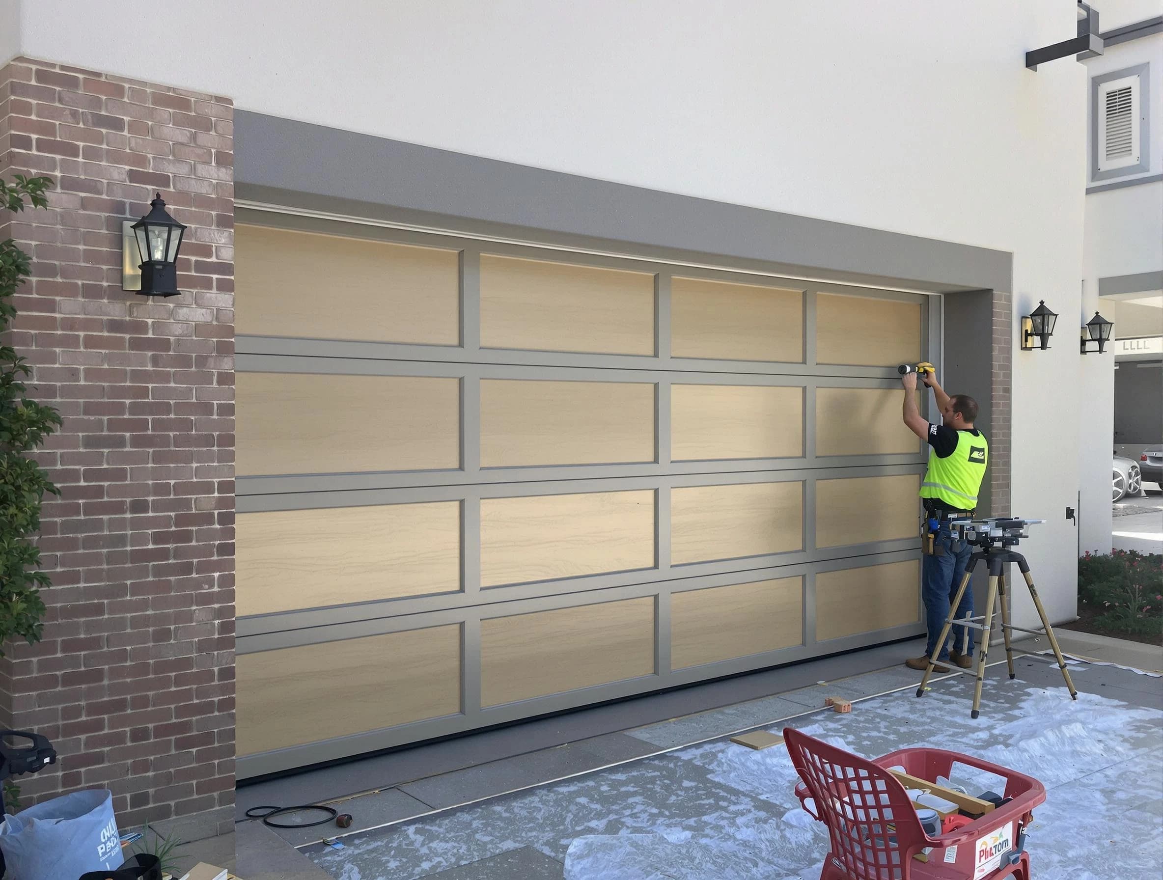 Garage door replacement service by Hopewell Garage Door Repair in Hopewell