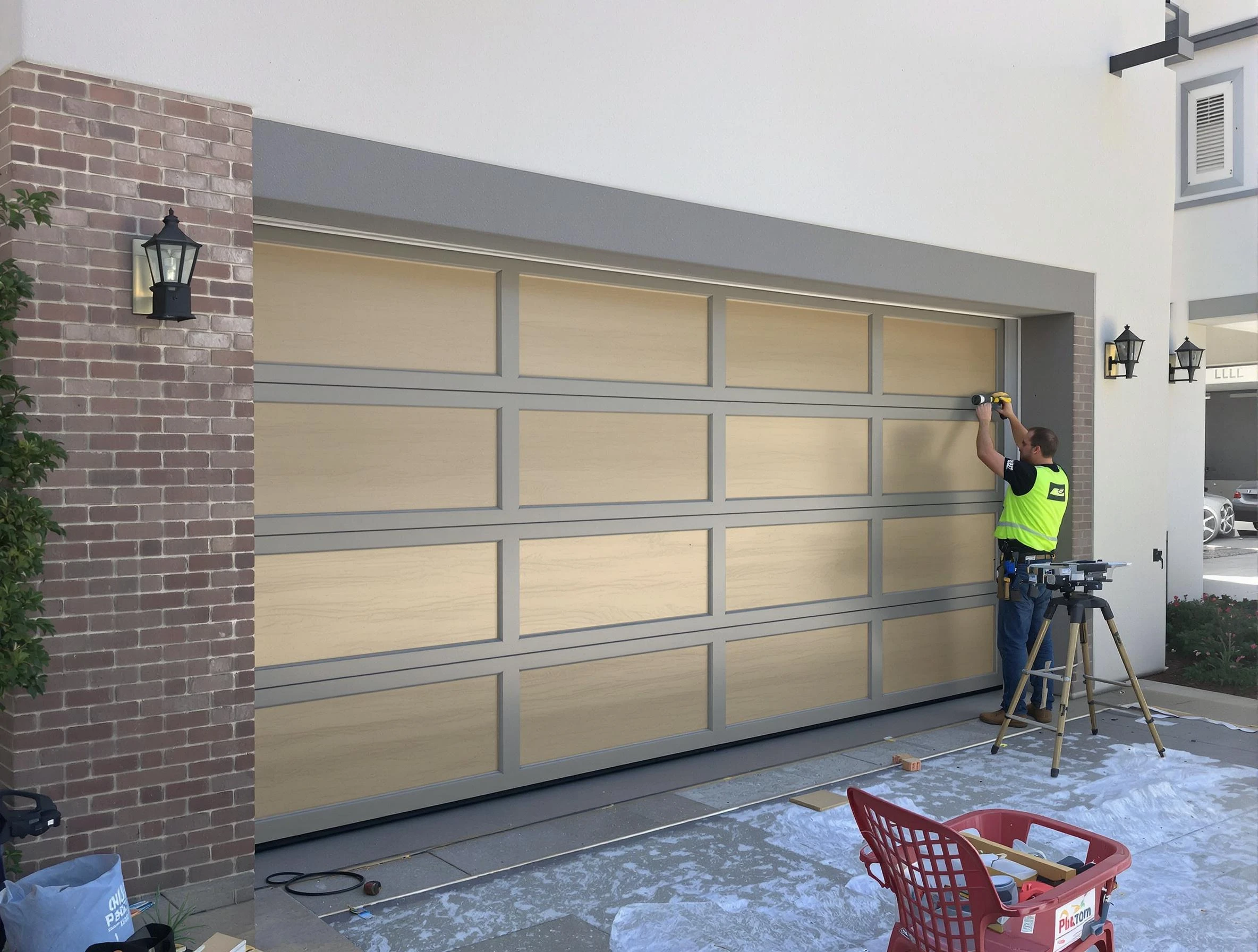 Garage door replacement service by Hopewell Garage Door Repair in Hopewell